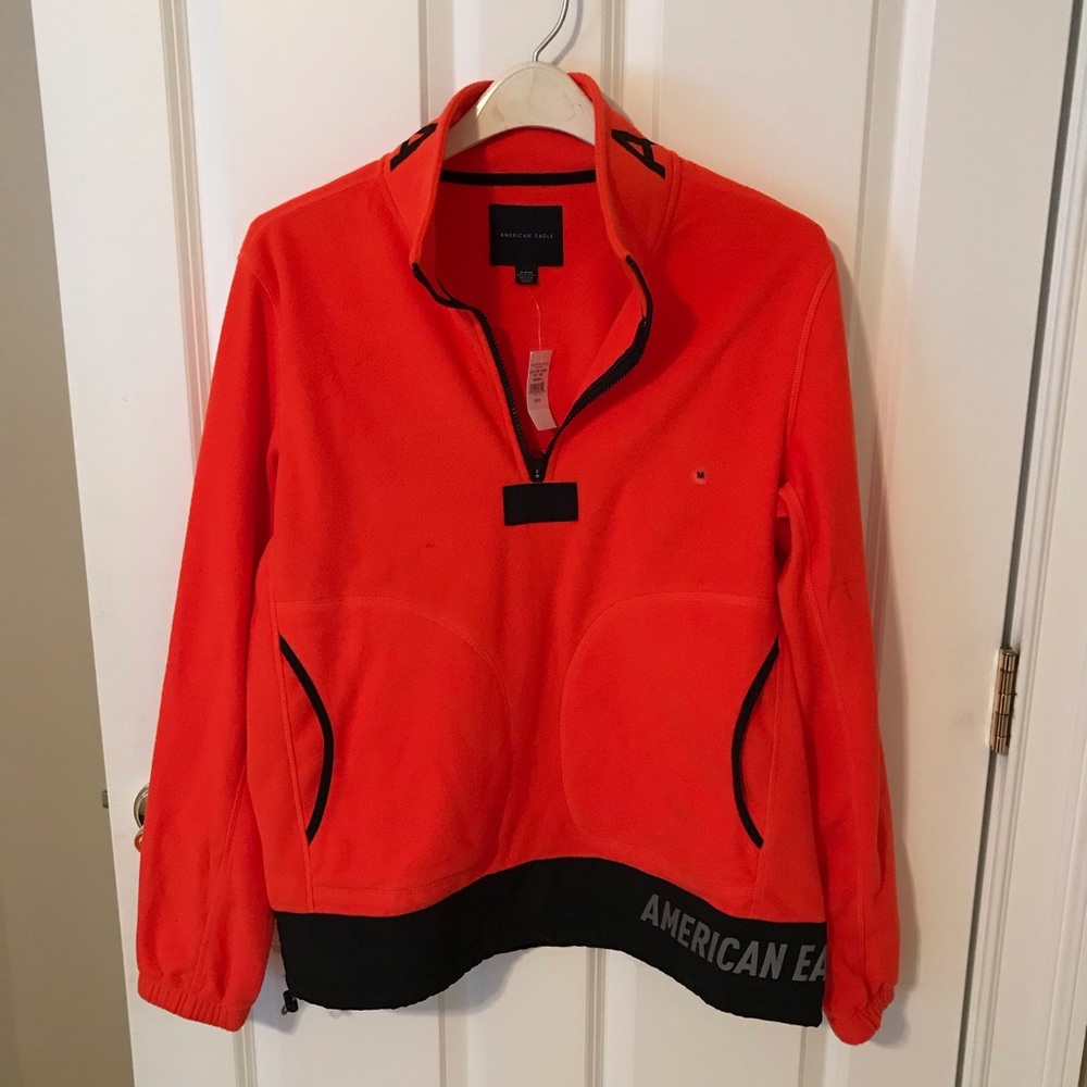 American Eagle quarter zip fleece